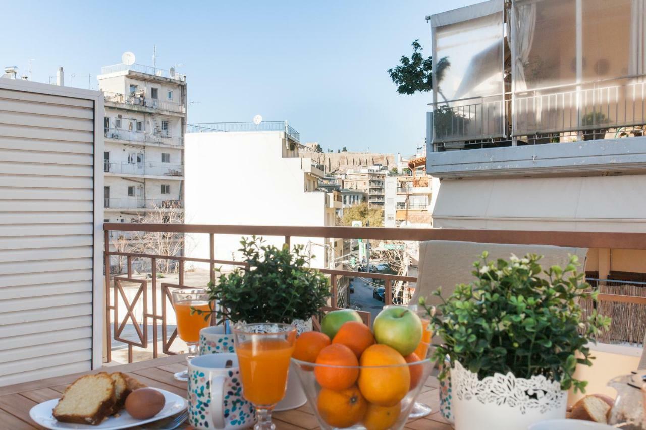 Apartamento Nephiria'S Boho House With Acropolis View! Atenas Exterior foto